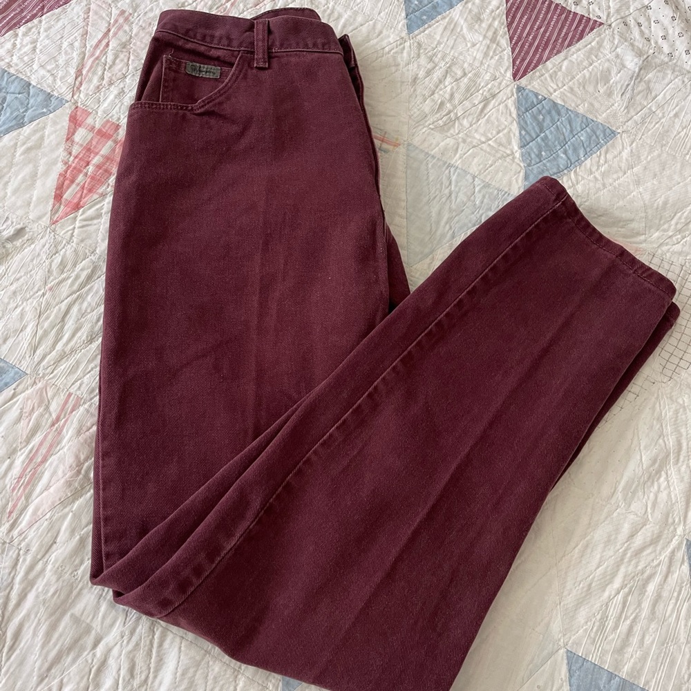 Vintage womens Wrangler denim western high rise mom jeans
